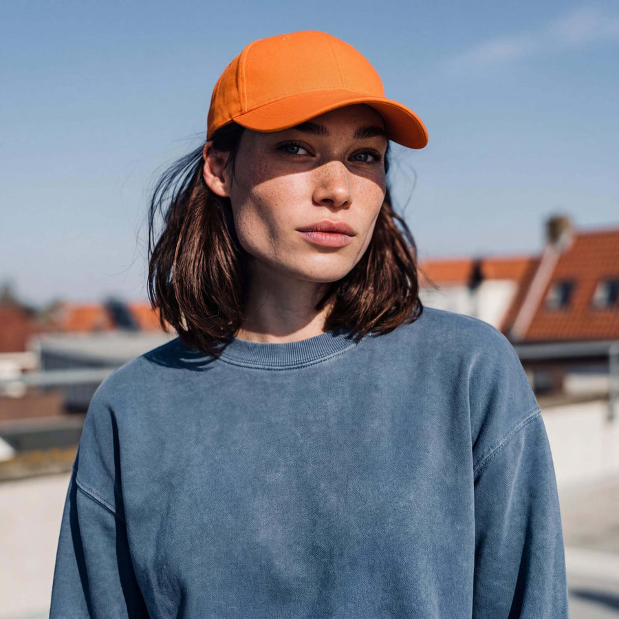 orange (female-model Hazel Bourne)
