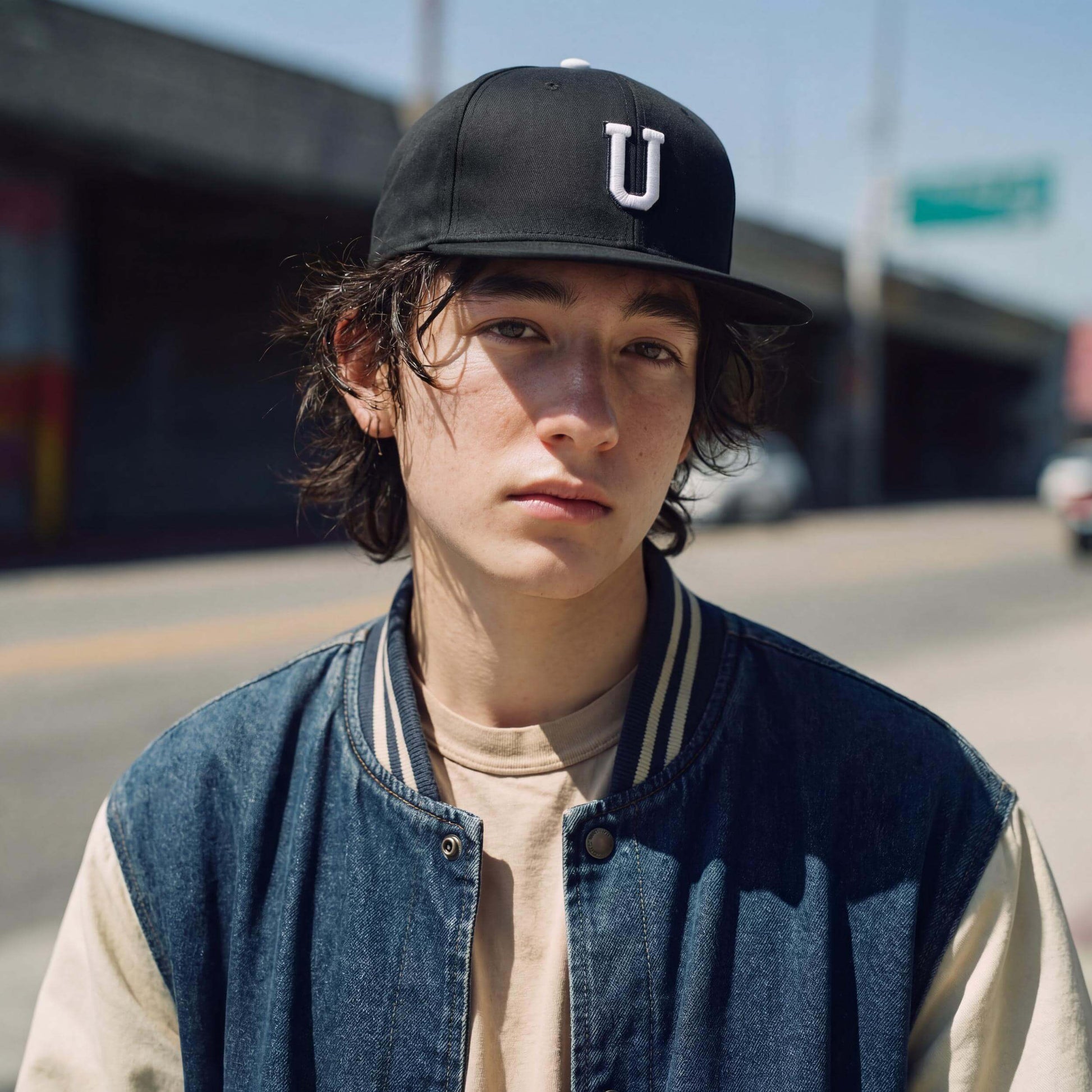 schwarz (male-model Serge Alvarez)