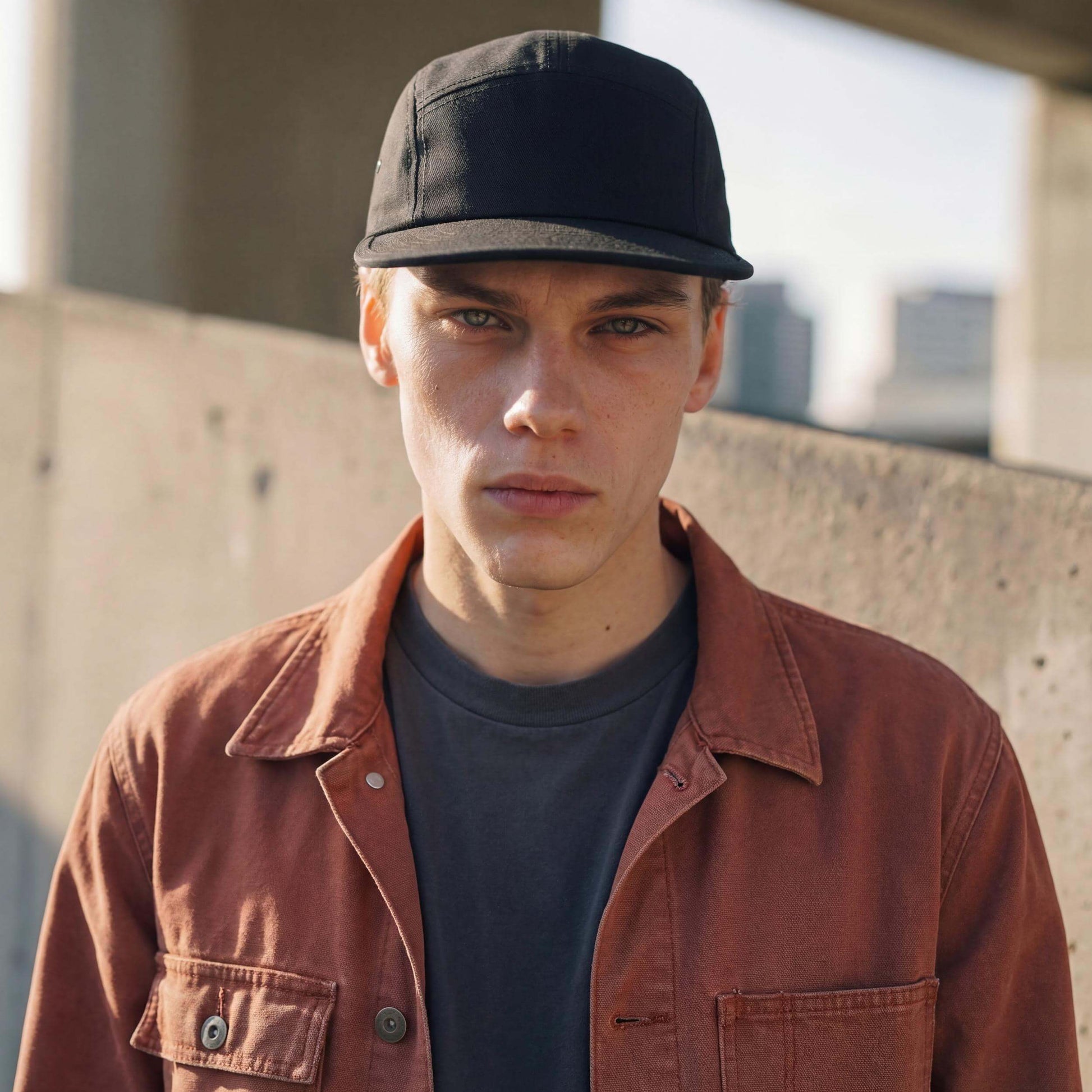 schwarz (male-model Oswald Bloom)