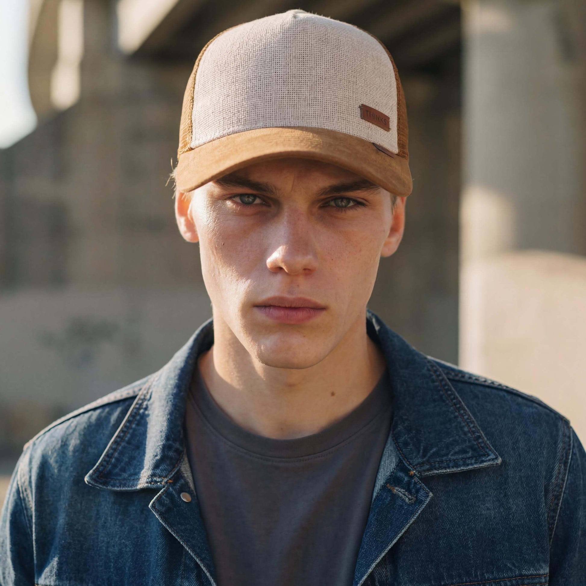 beige (male-model Serge Alvarez)