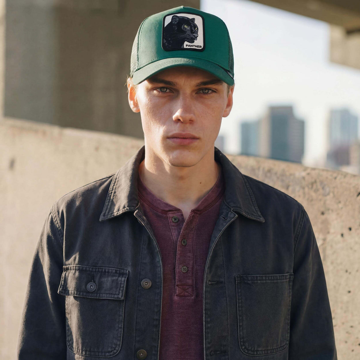 grün (male-model Pete Delorette)