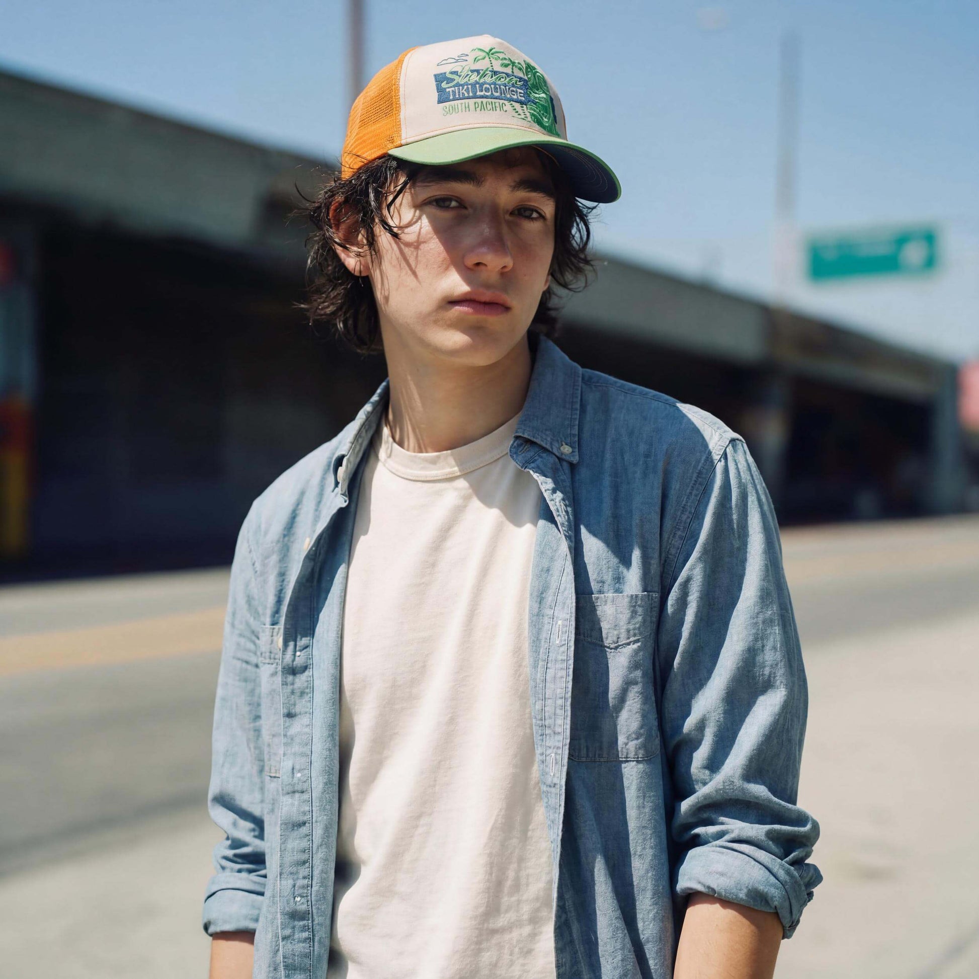 orange (male-model Mike Anderson)