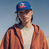 blue (female model Alexis Newman)
