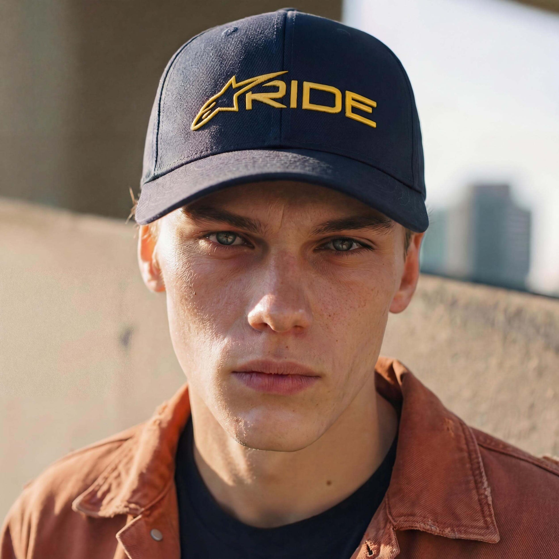 dunkelblau (male-model Serge Alvarez)