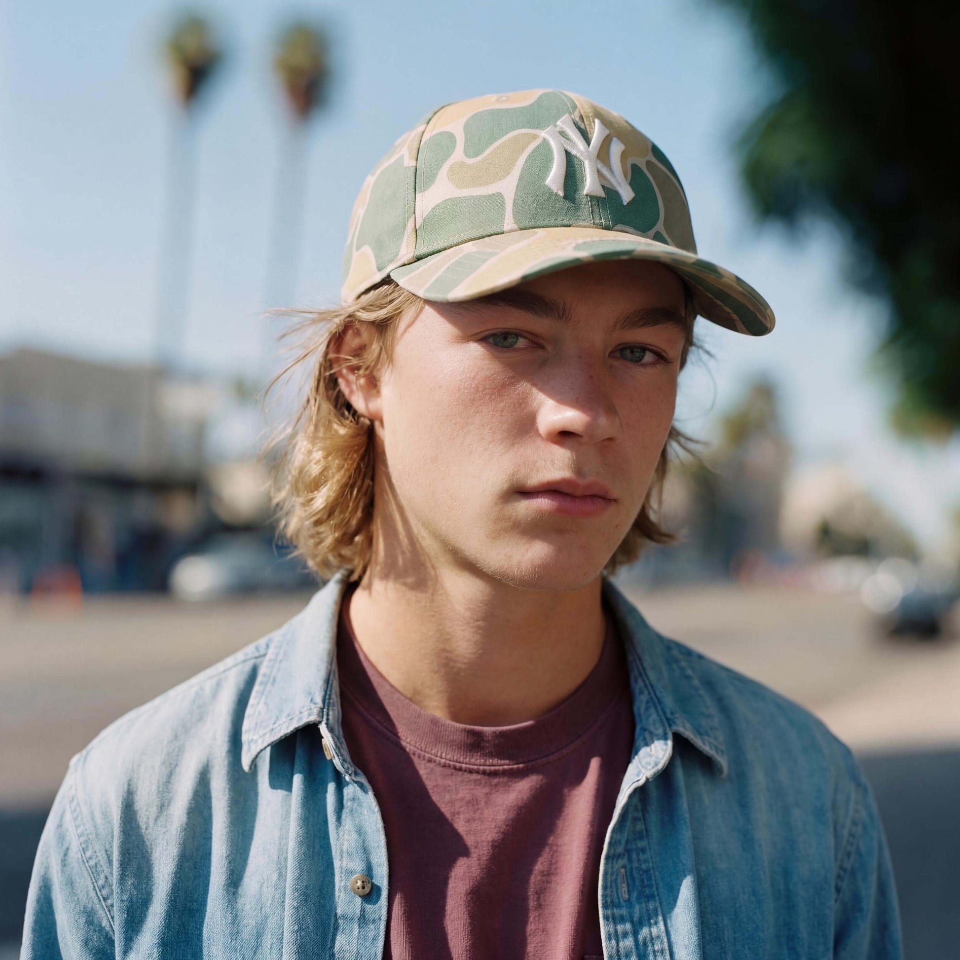 camouflage (male-model James Lavender)