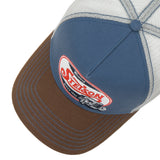 bruin-blauw