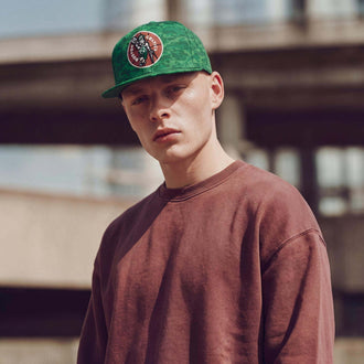 groen (mannelijk model Justin Mappex)