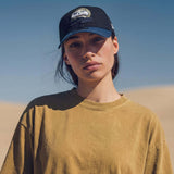 black (female model Bec Rabanne)