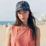 black (female model Hazel Bourne)