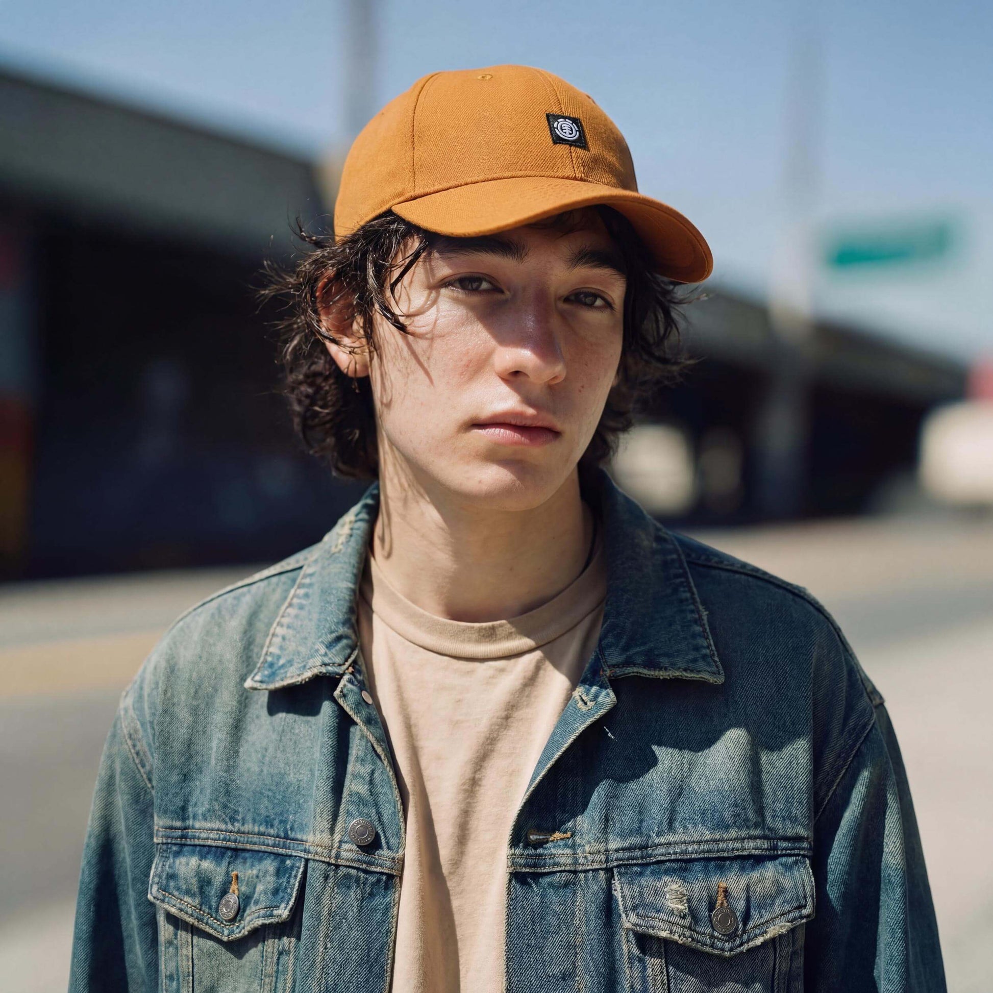 orange (male-model Serge Alvarez)