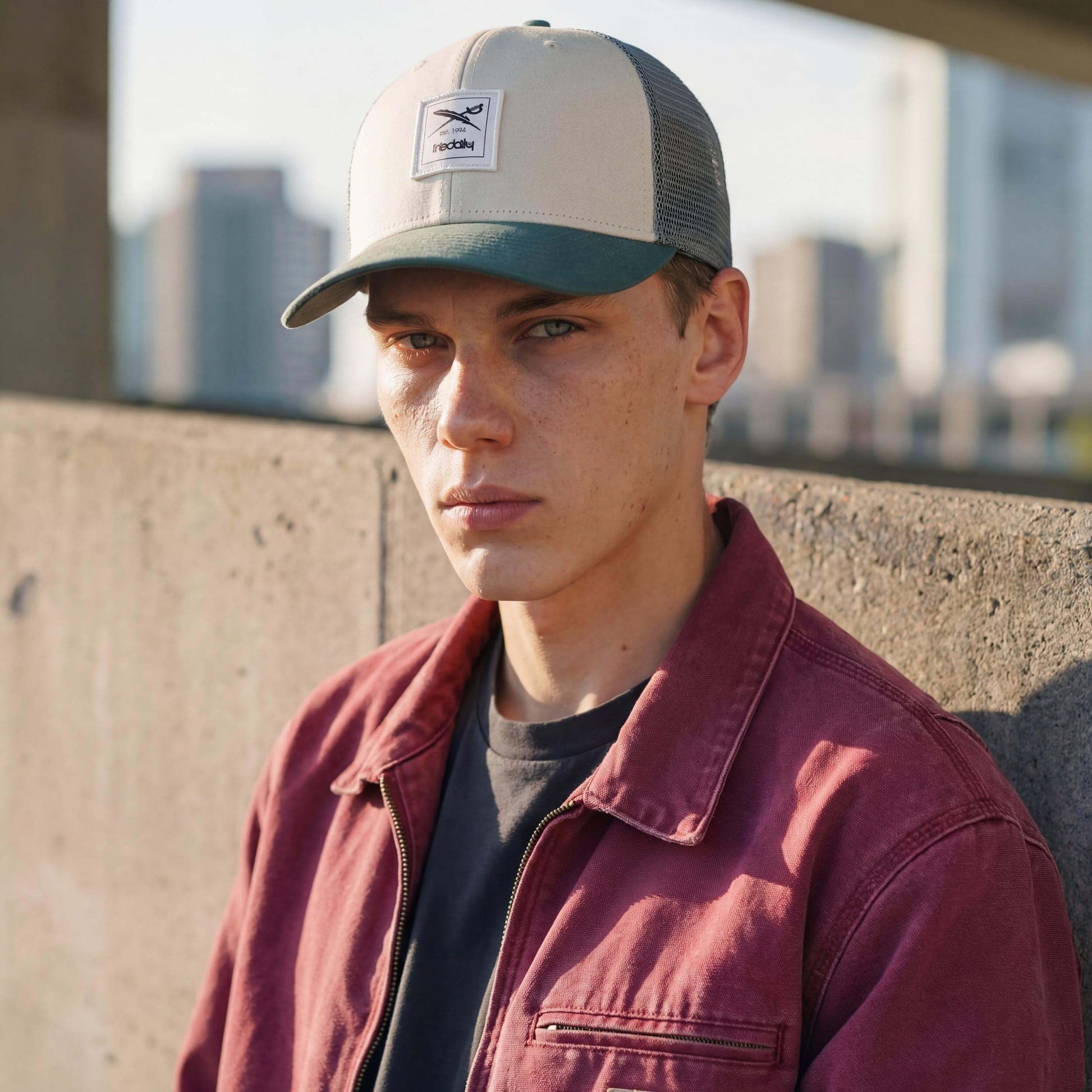 taubenblau (male-model Oswald Bloom)