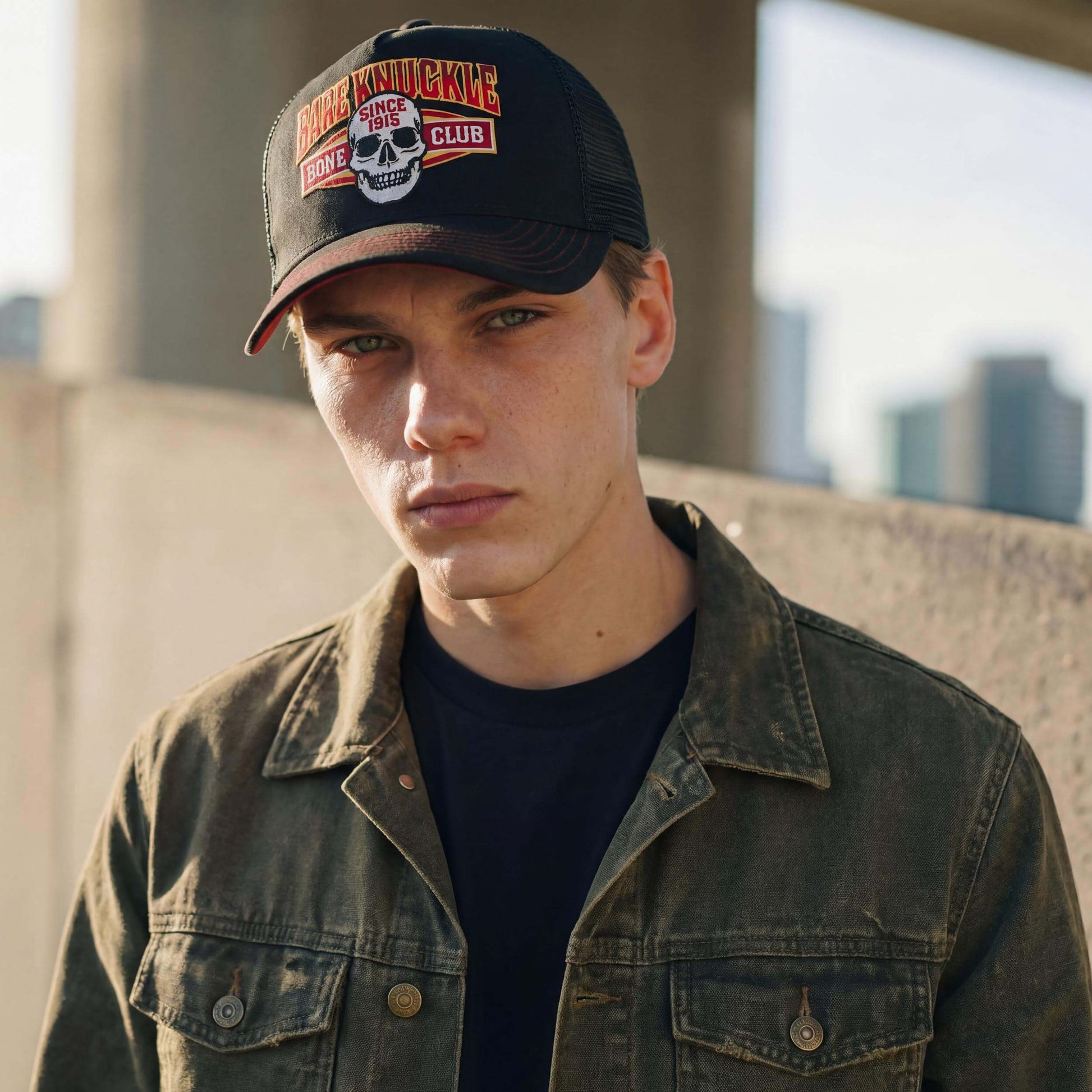 schwarz-rot (male-model Mike Anderson)