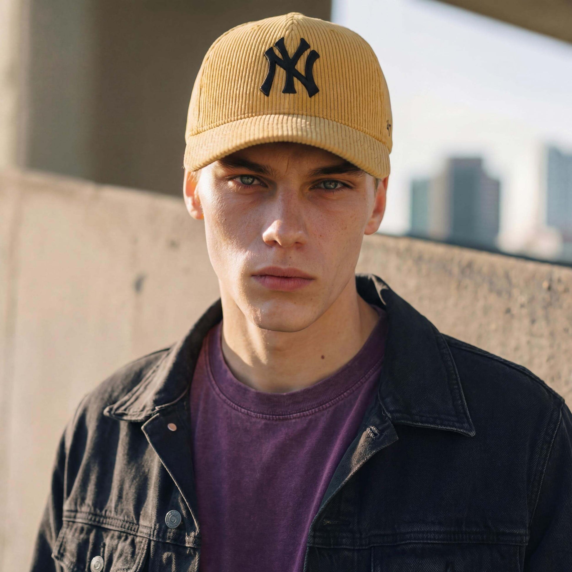 gelb (male-model James Lavender)