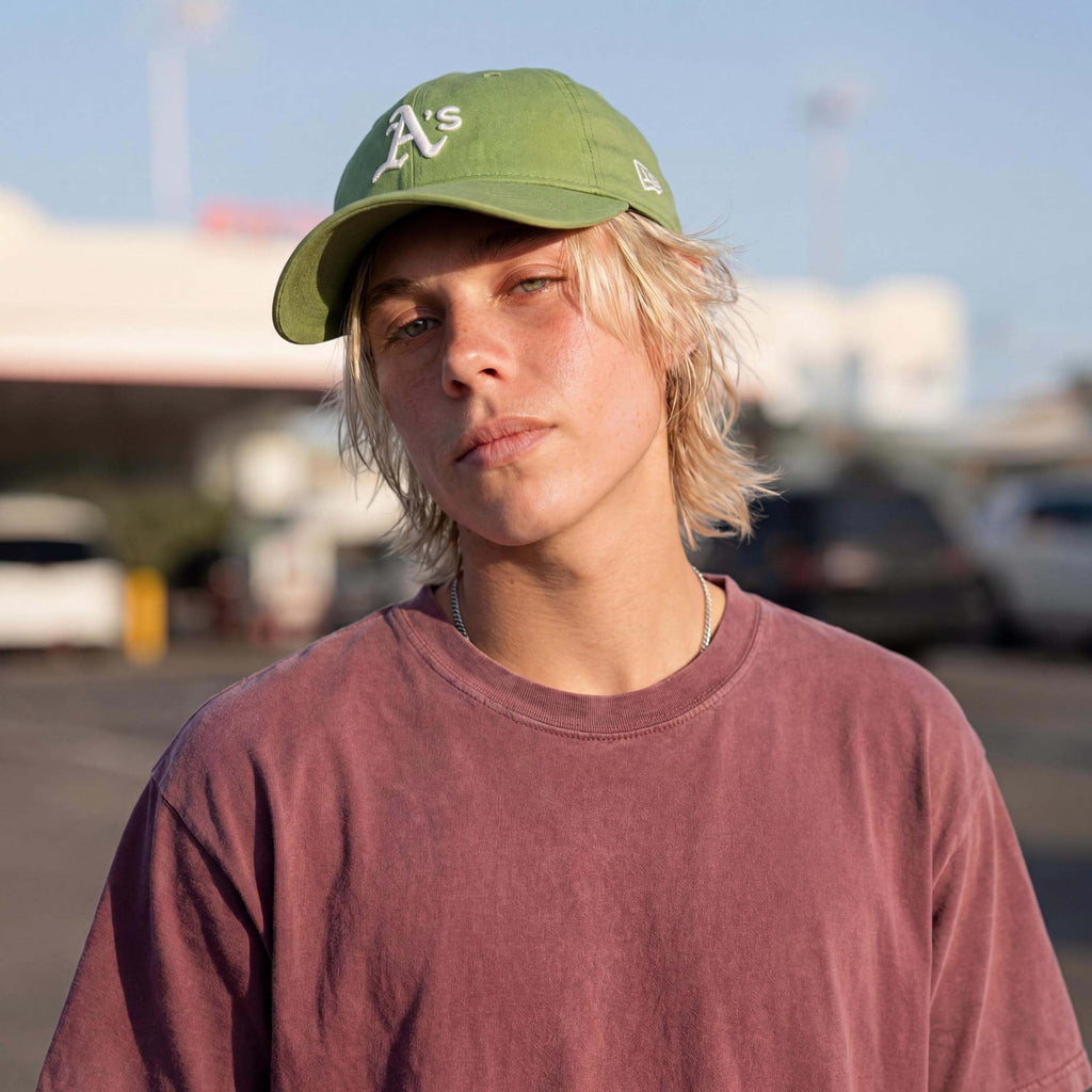 green (male model Justin Mappex)