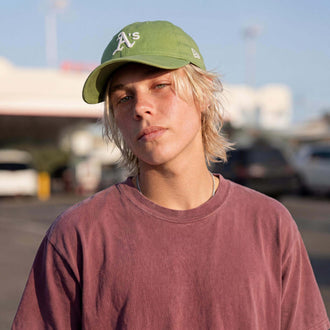 groen (mannelijk model Justin Mappex)