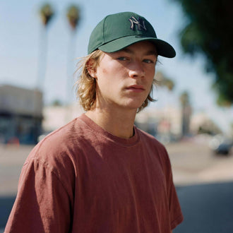 petrol blauw (mannelijk model James Lavender)