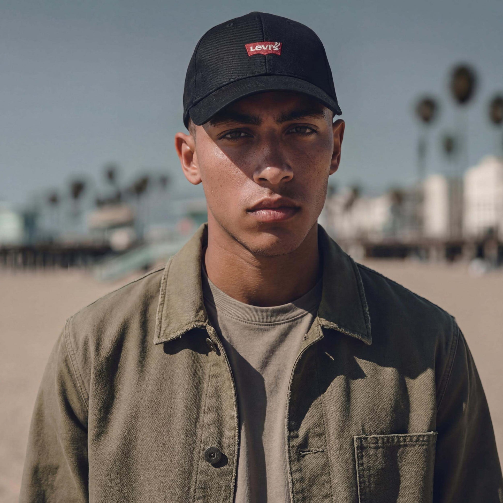 schwarz (male-model Serge Alvarez)