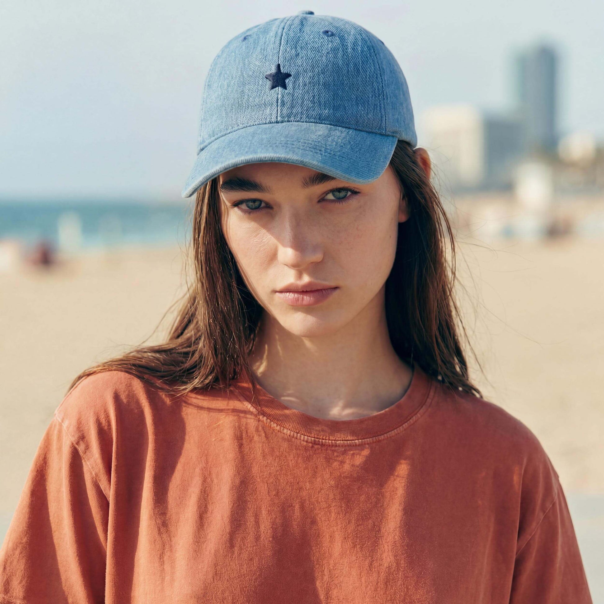 denim (female-model Sabrina Sanchez)