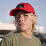 red (male model Luke Fermer)