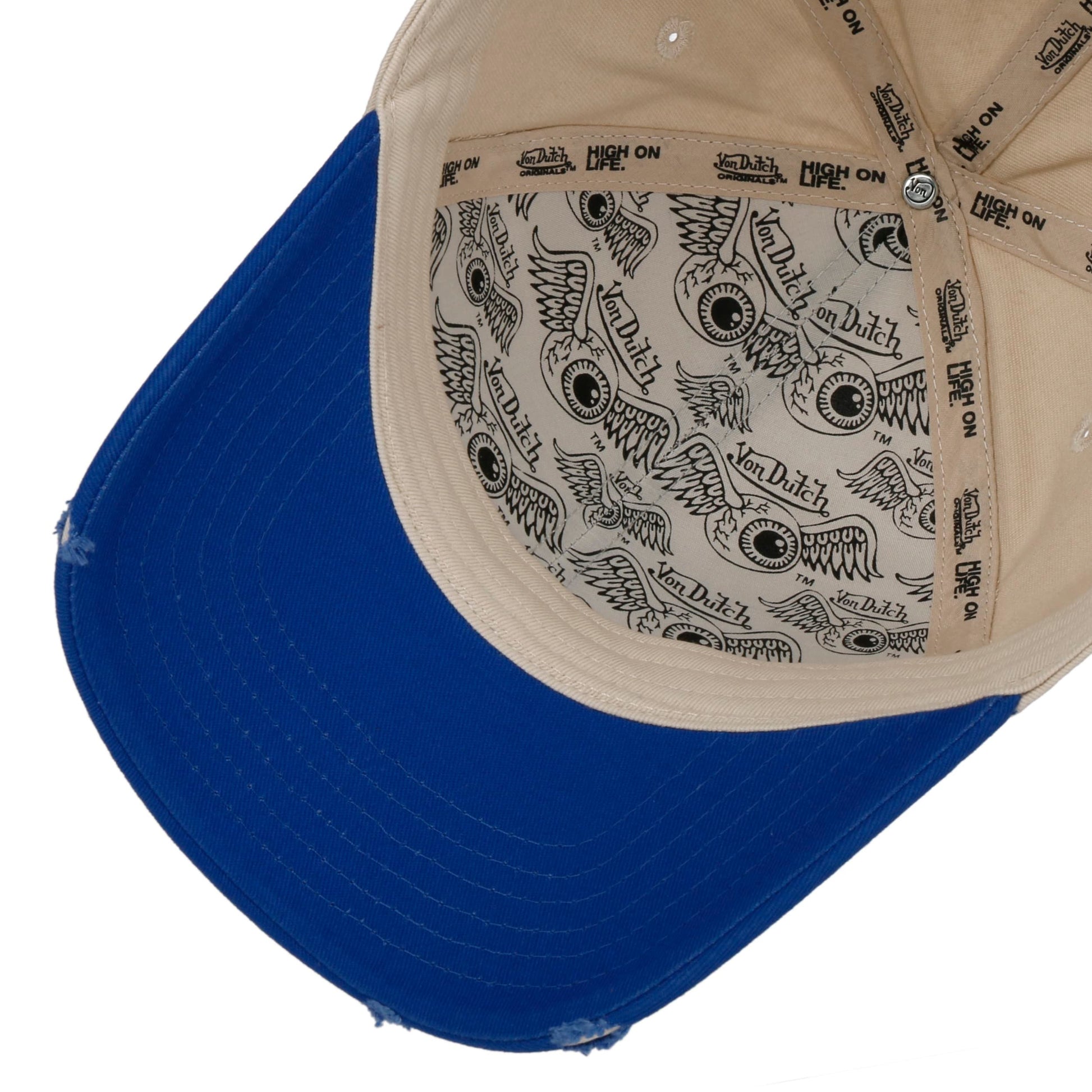 beige-blau