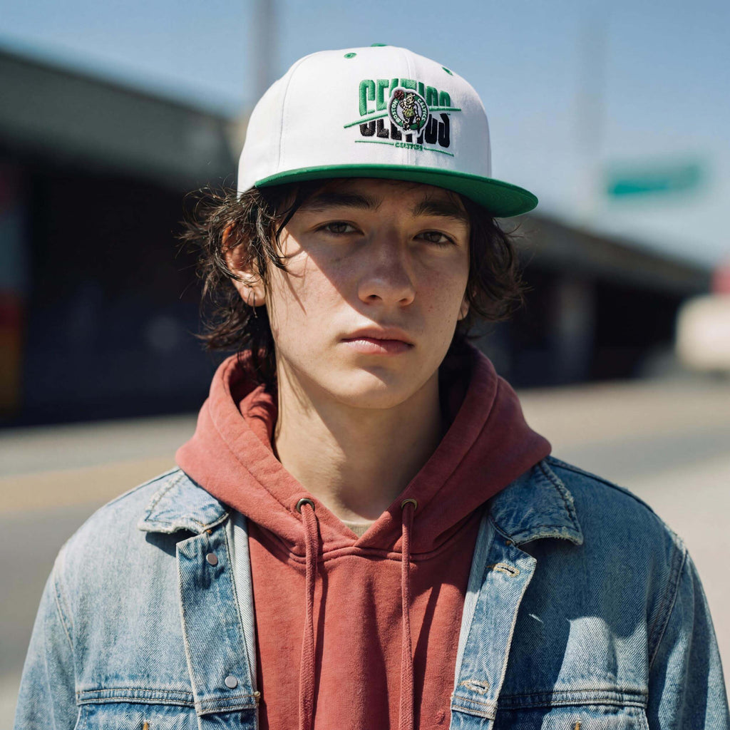 blanc-vert (modèle masculin Mike Anderson)