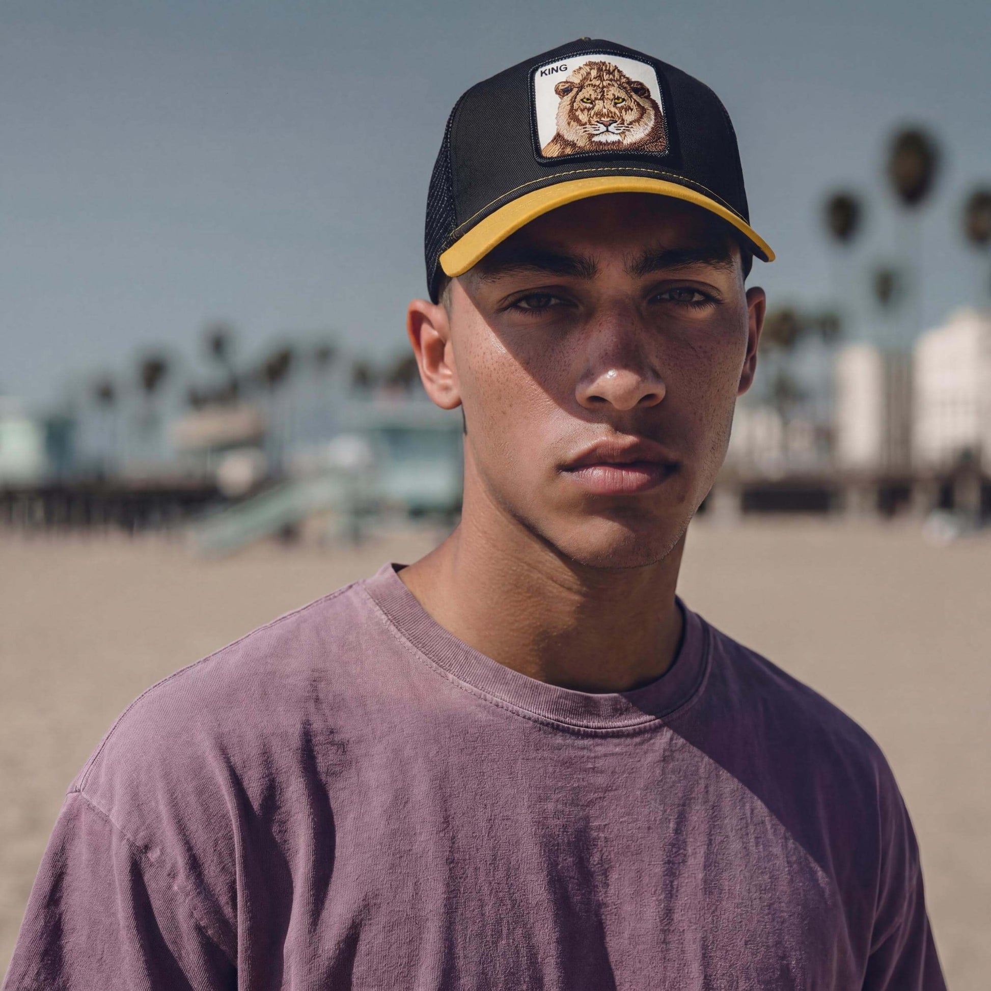 black-yellow (male model Pete Delorette)