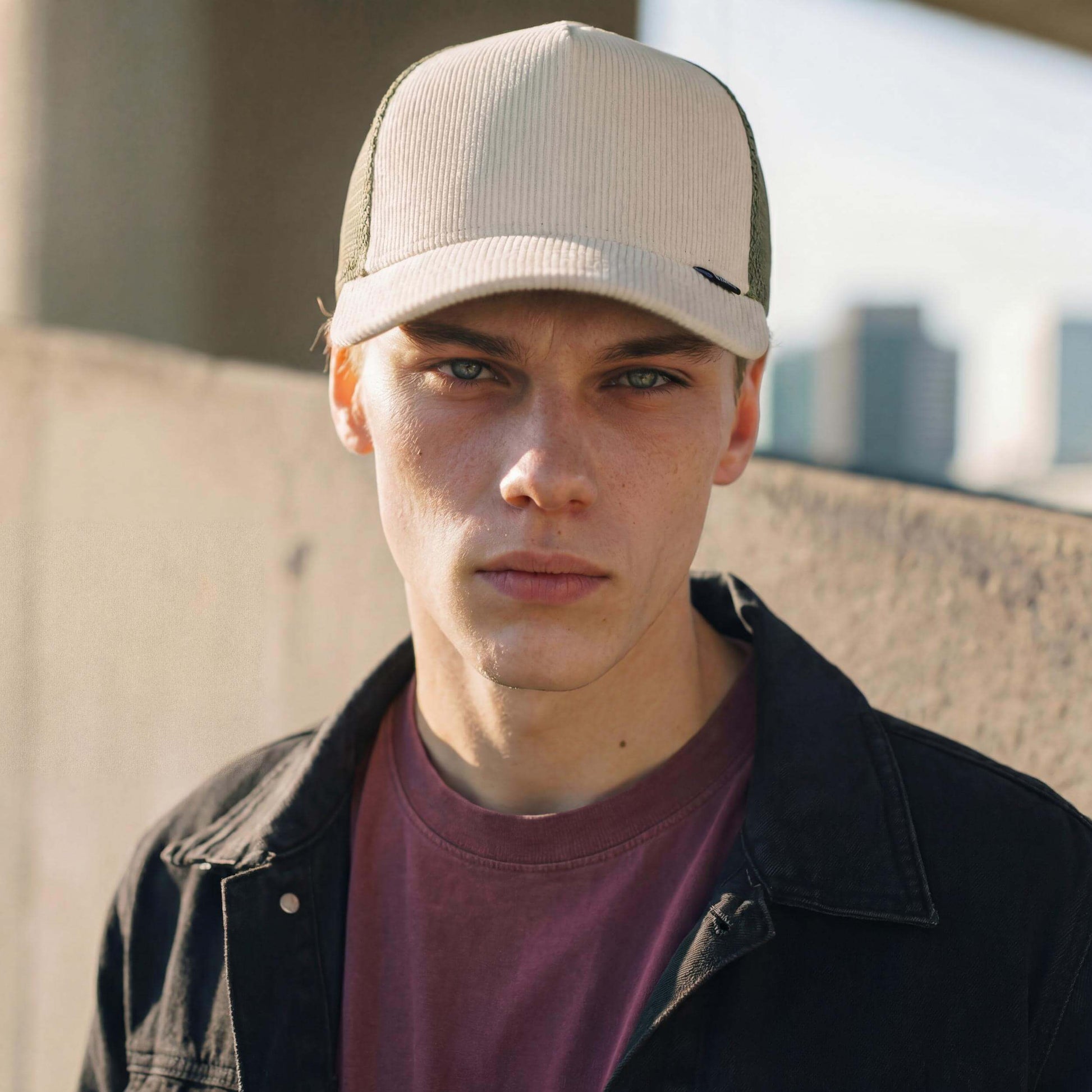 cremeweiß (male-model James Lavender)