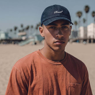 denim (mannelijk model Luke Fermer)