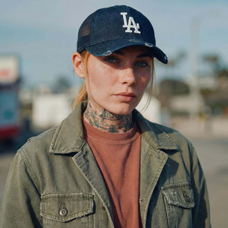 navy (female model Monique Iverson)