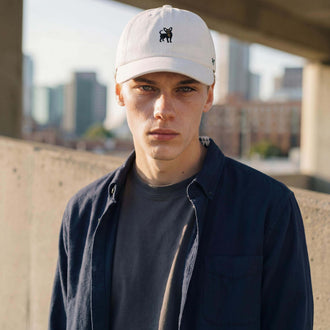 wit (mannelijk model Jimmy Mcneal)
