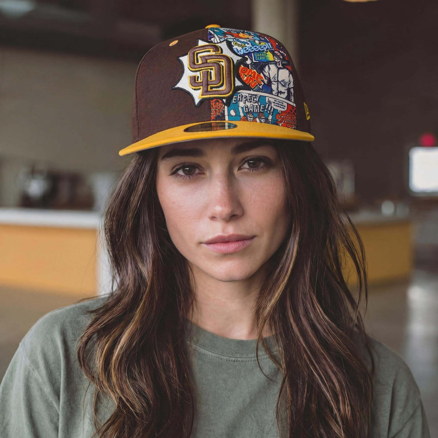 donkerbruin (vrouwelijk model Zara Slater)