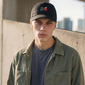 zwart (mannelijk model Jimmy Mcneal)