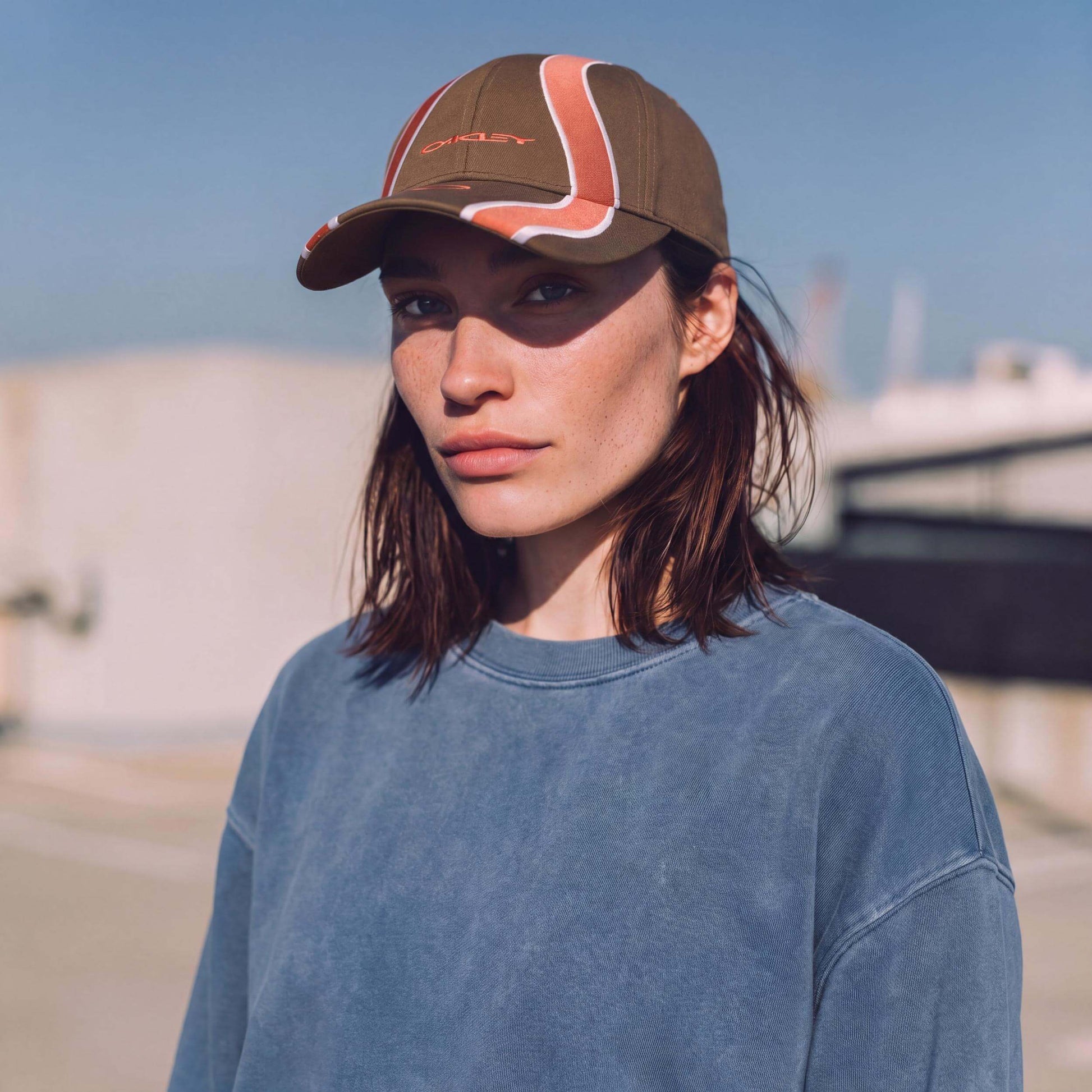 khaki (female model Hazel Bourne)
