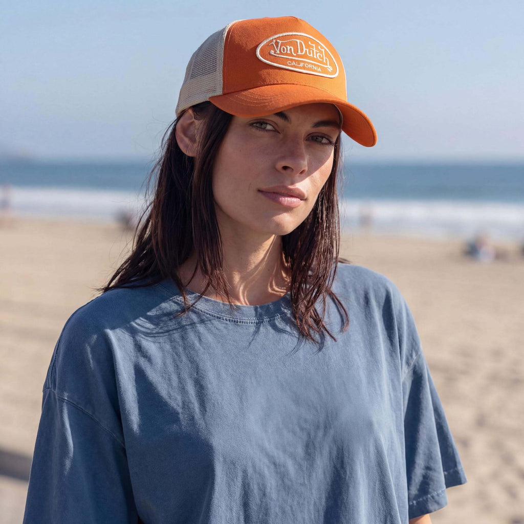 orange (female model Ricci Amber)