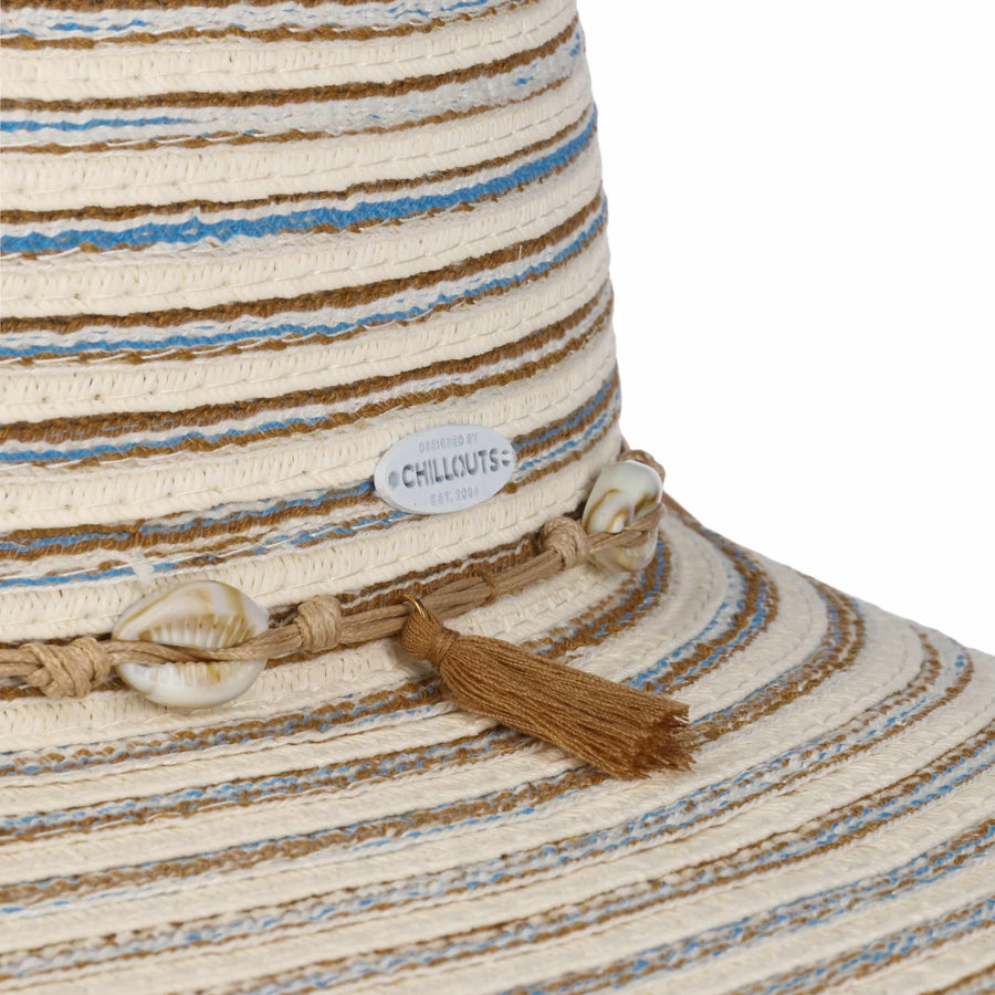 beige-blau