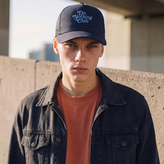 blue (male model Mike Anderson)