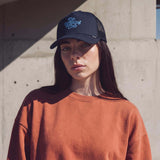 bleu (modèle féminin Annabel Oharra)
