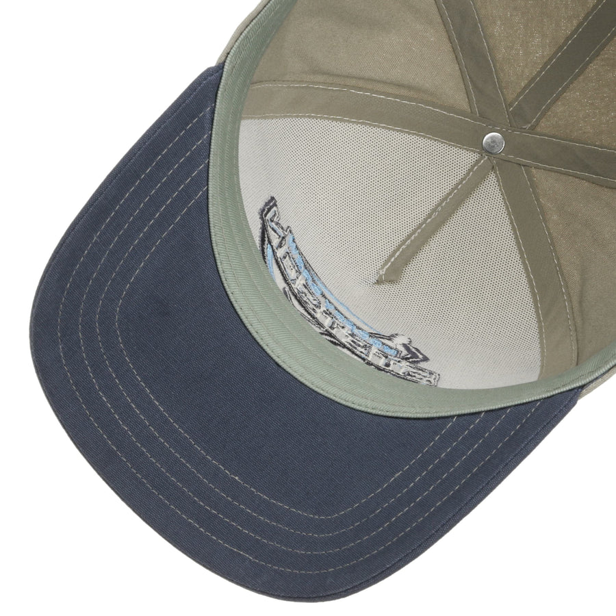beige-blau