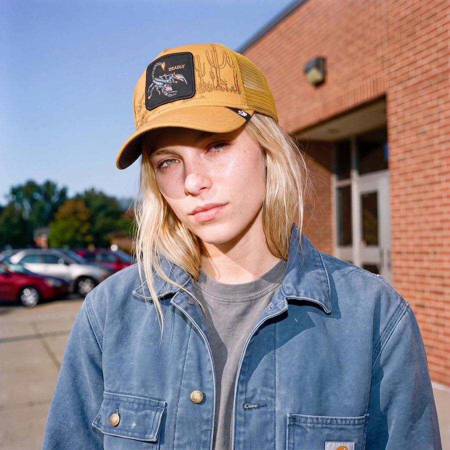 orange (female-model)