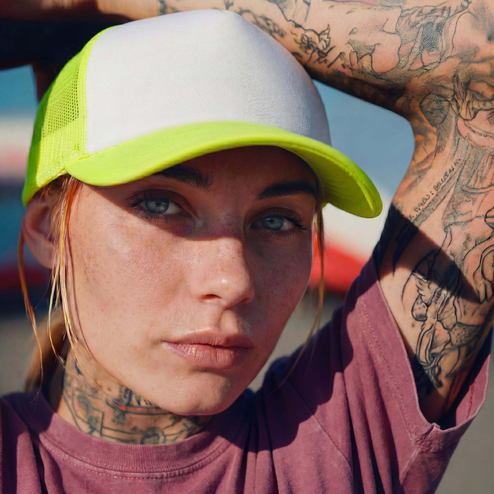 neongelb (female-model Sandra Smith)