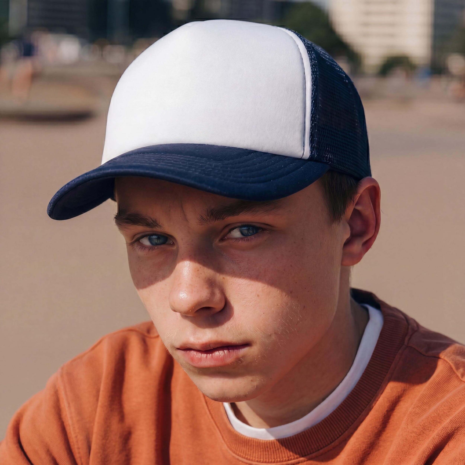 blau (male-model Tony Cenic)