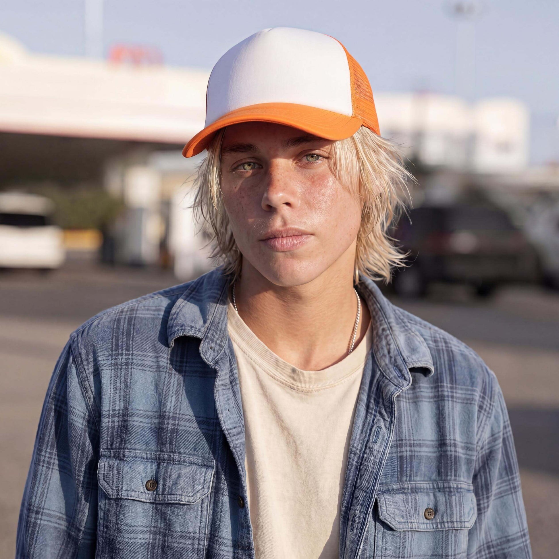 neonorange (male-model Luke Fermer)