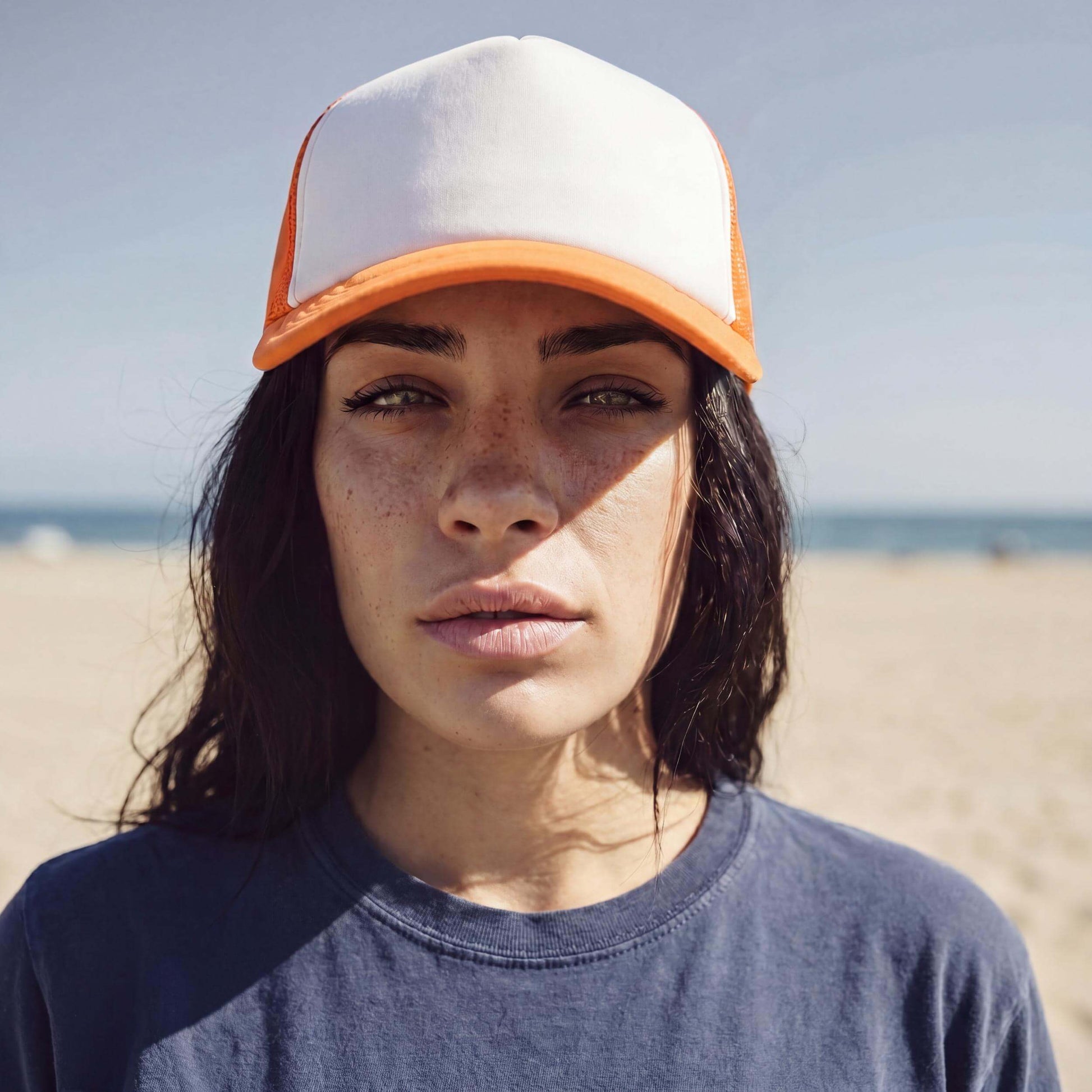 neonorange (female-model Monique Iverson)