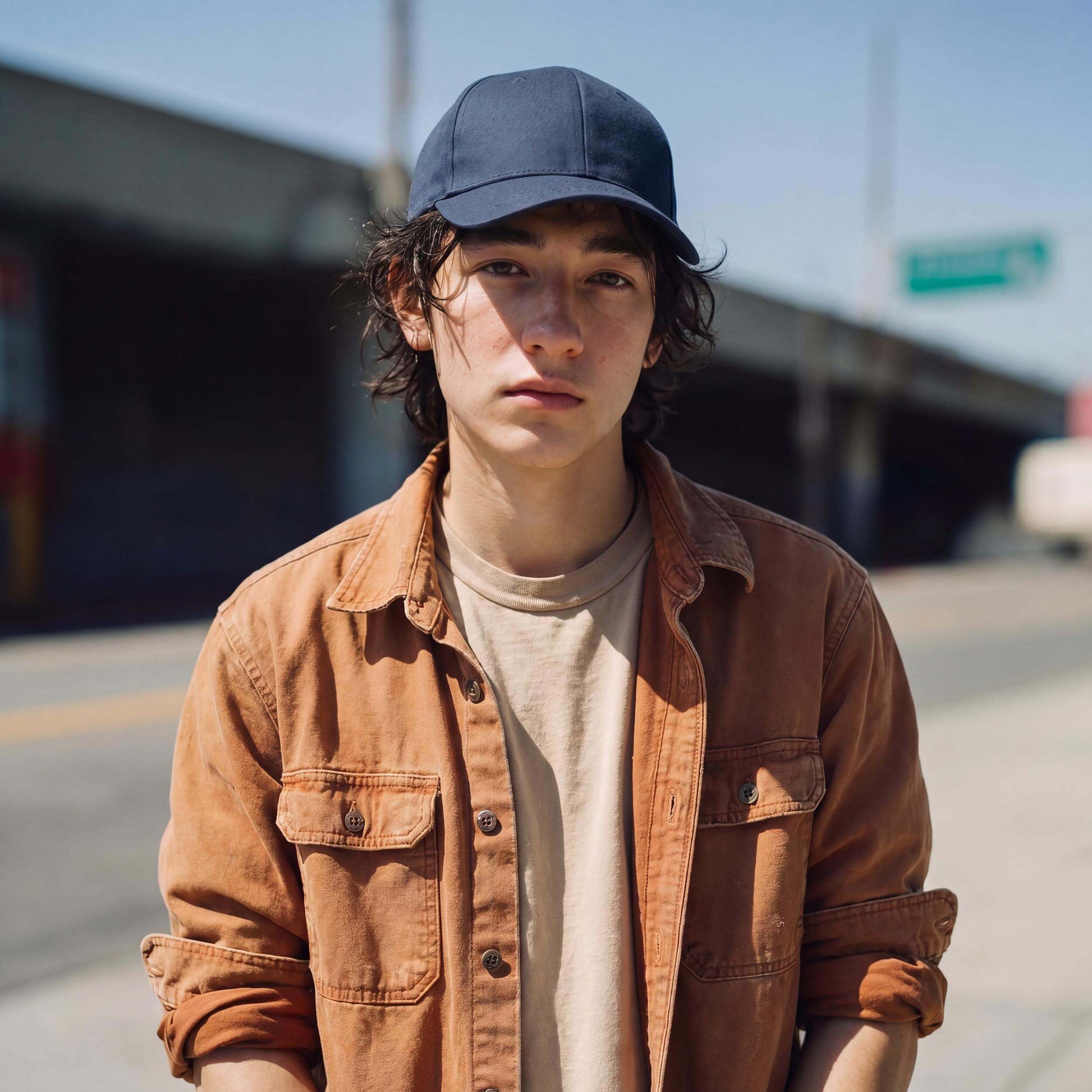 blau (male-model Mike Anderson)