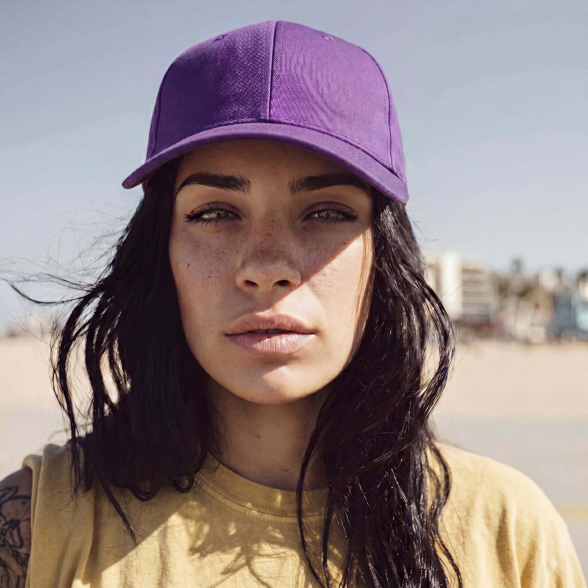 lila (female-model Monique Iverson)